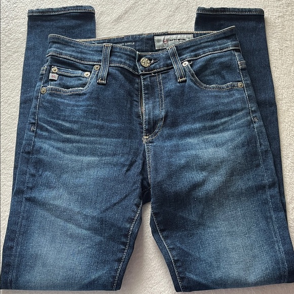 Ag Adriano Goldschmied Denim - AG Adriano Goldschmied Dark Blue Skinny Jeans